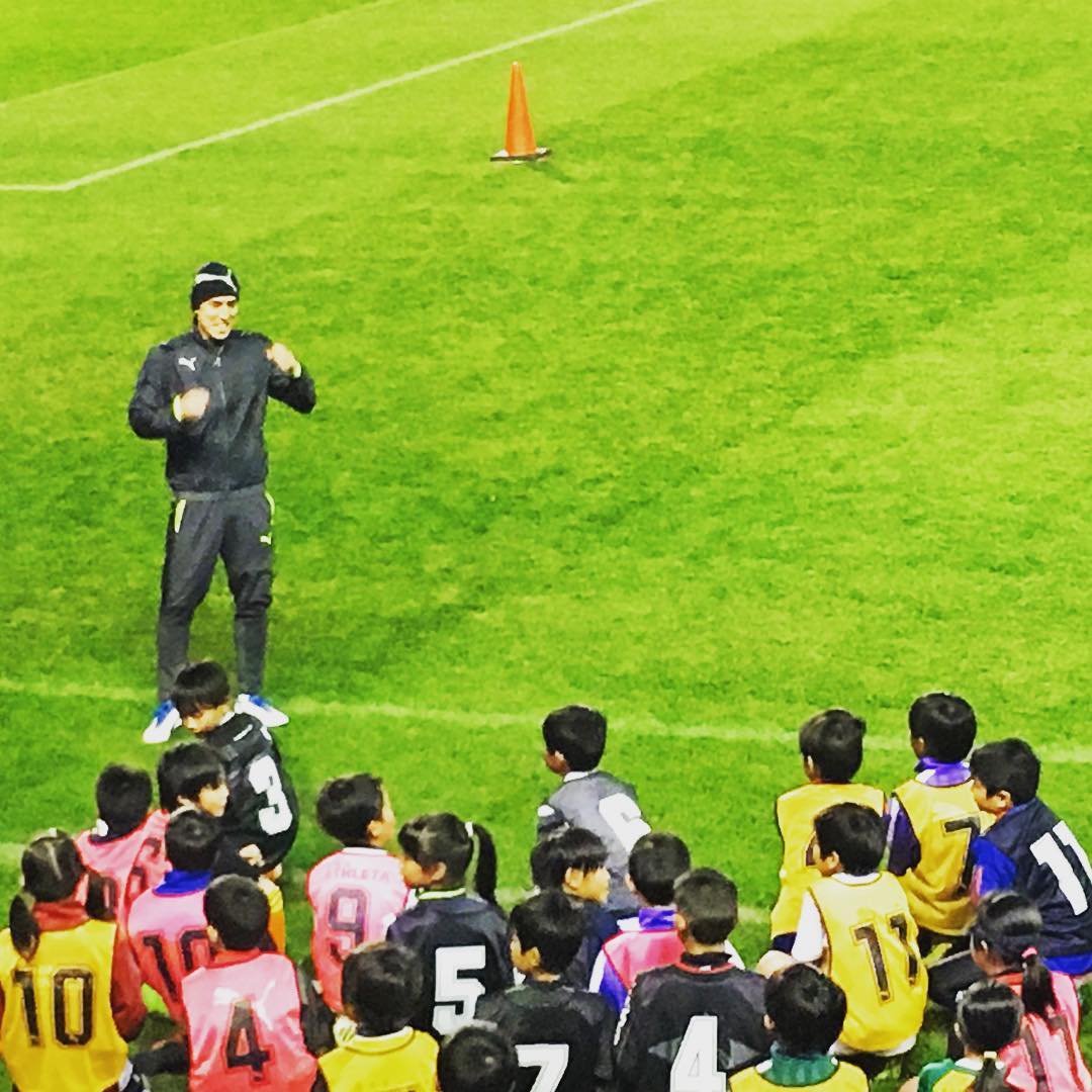サッカー日本代表・長谷部誠選手・MAKOTO HASEBE SOCCER SCHOOL 無料体験会